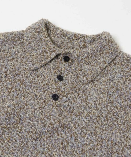 URBAN RESEARCH ITEMS / アーバンリサーチ アイテムズ ニット・セーター | ネップミックスポロニット | 詳細8