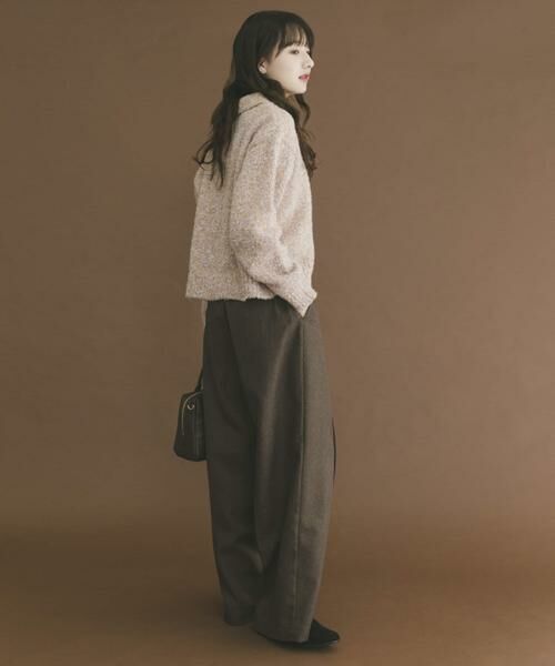 URBAN RESEARCH ITEMS / アーバンリサーチ アイテムズ ニット・セーター | ネップミックスポロニット | 詳細13