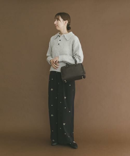 URBAN RESEARCH ITEMS / アーバンリサーチ アイテムズ ニット・セーター | ネップミックスポロニット | 詳細19