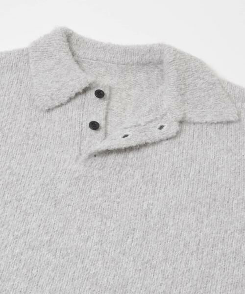 URBAN RESEARCH ITEMS / アーバンリサーチ アイテムズ ニット・セーター | ネップミックスポロニット | 詳細21