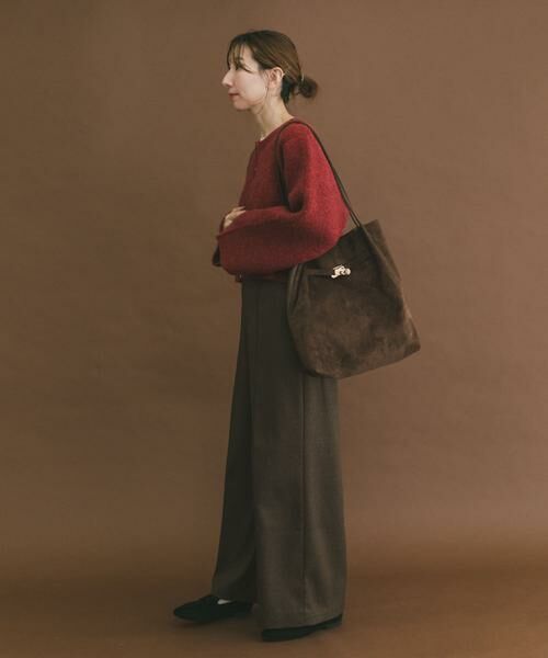 URBAN RESEARCH ITEMS / アーバンリサーチ アイテムズ カーディガン・ボレロ | ブークレジップショートカーディガン | 詳細5