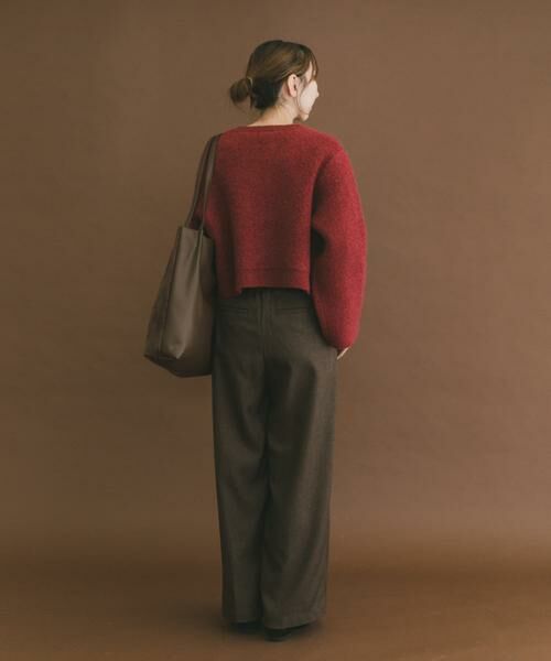 URBAN RESEARCH ITEMS / アーバンリサーチ アイテムズ カーディガン・ボレロ | ブークレジップショートカーディガン | 詳細6