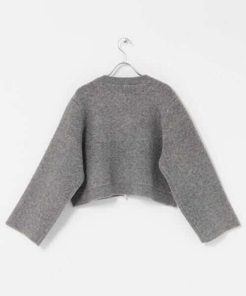 URBAN RESEARCH ITEMS / アーバンリサーチ アイテムズ カーディガン・ボレロ | ブークレジップショートカーディガン | 詳細25