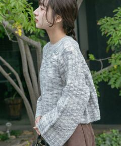 URBAN RESEARCH ITEMS / アーバンリサーチ アイテムズ ニット・セーター | ワイドスリーブミックスニット