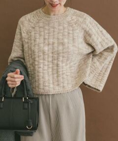 URBAN RESEARCH ITEMS / アーバンリサーチ アイテムズ ニット・セーター | ワイドスリーブミックスニット