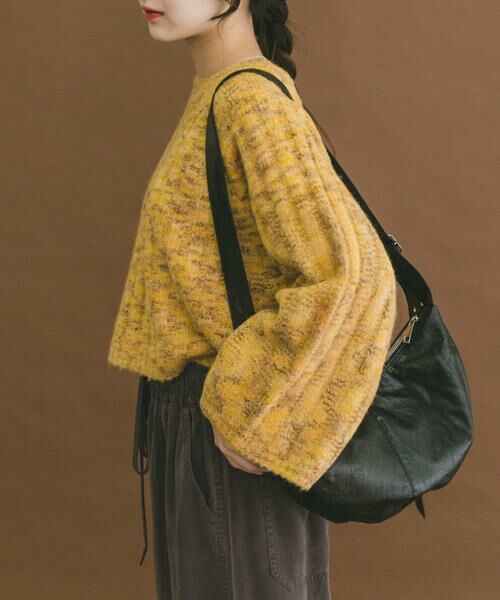 URBAN RESEARCH ITEMS / アーバンリサーチ アイテムズ ニット・セーター | ワイドスリーブミックスニット | 詳細1