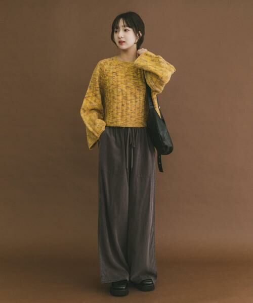 URBAN RESEARCH ITEMS / アーバンリサーチ アイテムズ ニット・セーター | ワイドスリーブミックスニット | 詳細5