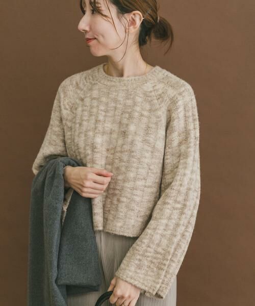 URBAN RESEARCH ITEMS / アーバンリサーチ アイテムズ ニット・セーター | ワイドスリーブミックスニット | 詳細22