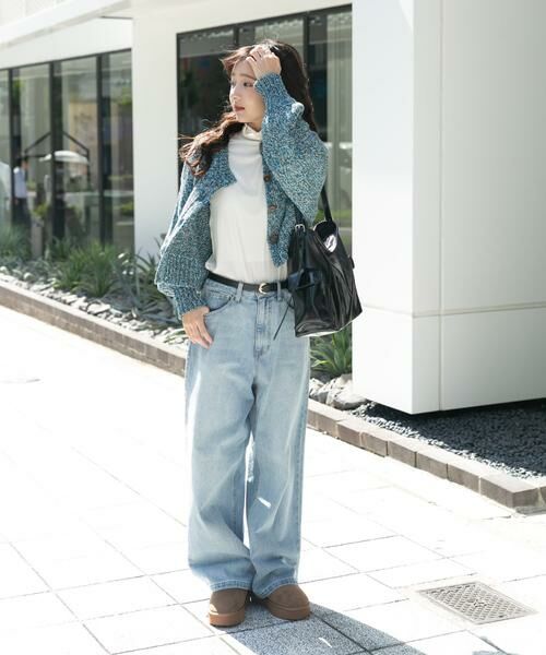 URBAN RESEARCH ITEMS / アーバンリサーチ アイテムズ ニット・セーター | 2WAYミックスカラーニット | 詳細3