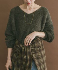 URBAN RESEARCH ITEMS / アーバンリサーチ アイテムズ ニット・セーター | アニモシャギーVネックニット