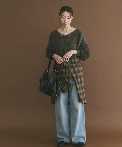 URBAN RESEARCH ITEMS / アーバンリサーチ アイテムズ ニット・セーター | アニモシャギーVネックニット | 詳細6