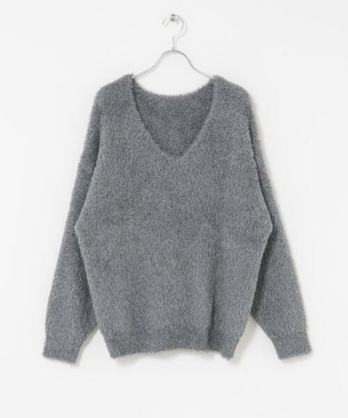 URBAN RESEARCH ITEMS / アーバンリサーチ アイテムズ ニット・セーター | アニモシャギーVネックニット | 詳細14