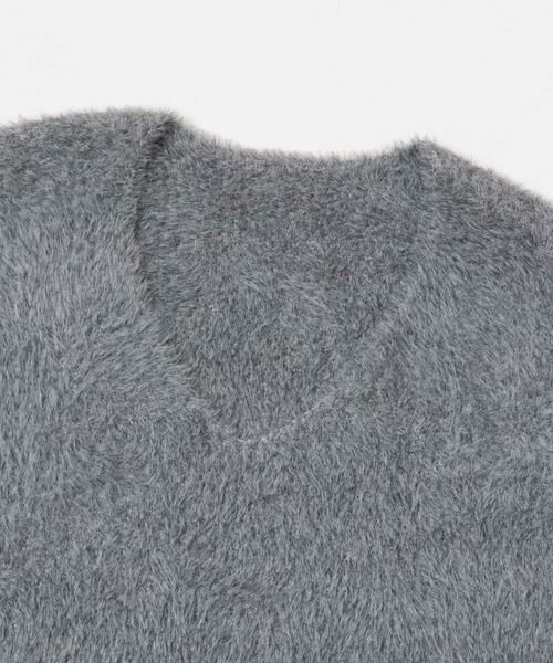 URBAN RESEARCH ITEMS / アーバンリサーチ アイテムズ ニット・セーター | アニモシャギーVネックニット | 詳細15