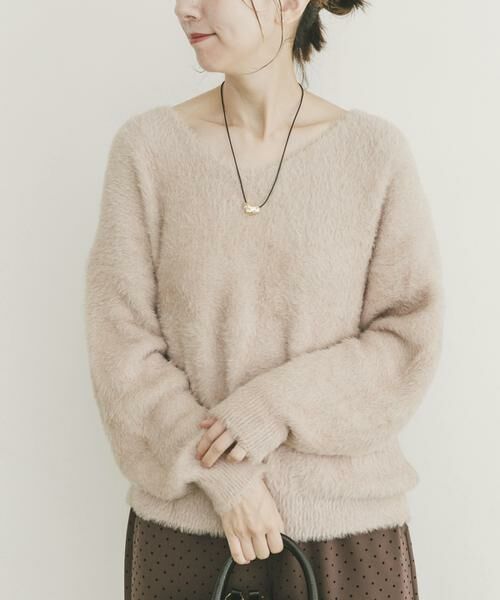 URBAN RESEARCH ITEMS / アーバンリサーチ アイテムズ ニット・セーター | アニモシャギーVネックニット | 詳細20