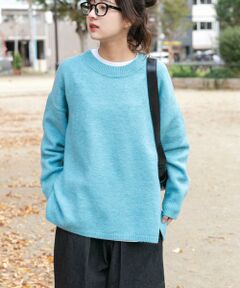 URBAN RESEARCH ITEMS / アーバンリサーチ アイテムズ ニット・セーター | サイドスリットニットプルオーバー