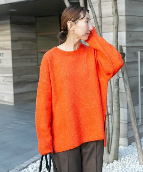 URBAN RESEARCH ITEMS / アーバンリサーチ アイテムズ ニット・セーター | サイドスリットニットプルオーバー | 詳細2
