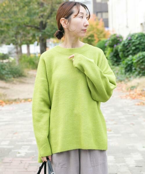 URBAN RESEARCH ITEMS / アーバンリサーチ アイテムズ ニット・セーター | サイドスリットニットプルオーバー | 詳細10