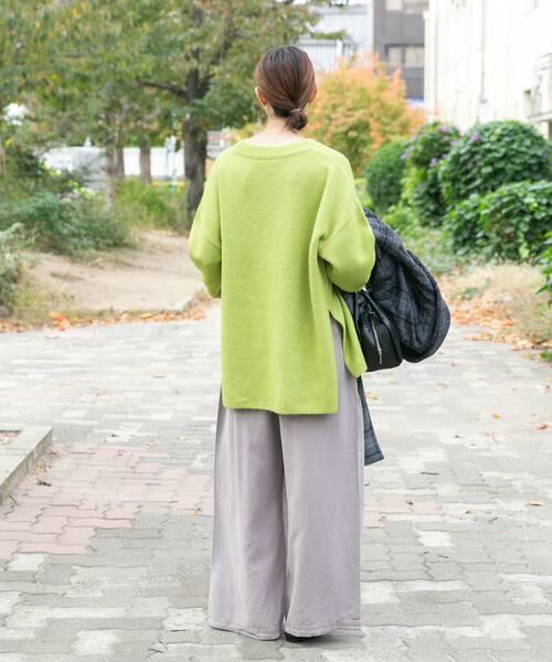 URBAN RESEARCH ITEMS / アーバンリサーチ アイテムズ ニット・セーター | サイドスリットニットプルオーバー | 詳細14