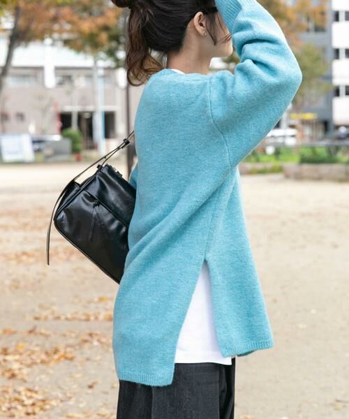 URBAN RESEARCH ITEMS / アーバンリサーチ アイテムズ ニット・セーター | サイドスリットニットプルオーバー | 詳細18