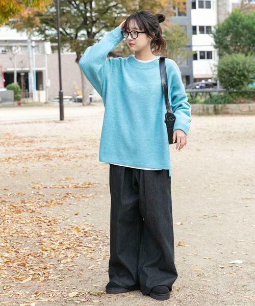 URBAN RESEARCH ITEMS / アーバンリサーチ アイテムズ ニット・セーター | サイドスリットニットプルオーバー | 詳細20