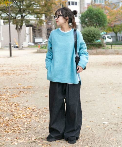 URBAN RESEARCH ITEMS / アーバンリサーチ アイテムズ ニット・セーター | サイドスリットニットプルオーバー | 詳細21