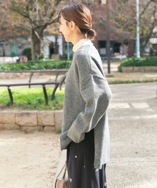 URBAN RESEARCH ITEMS / アーバンリサーチ アイテムズ ニット・セーター | サイドスリットニットプルオーバー | 詳細24