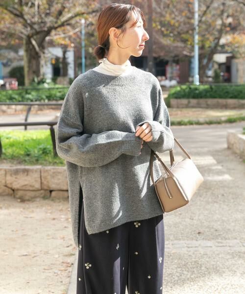 URBAN RESEARCH ITEMS / アーバンリサーチ アイテムズ ニット・セーター | サイドスリットニットプルオーバー | 詳細25
