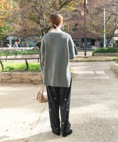 URBAN RESEARCH ITEMS / アーバンリサーチ アイテムズ ニット・セーター | サイドスリットニットプルオーバー | 詳細28