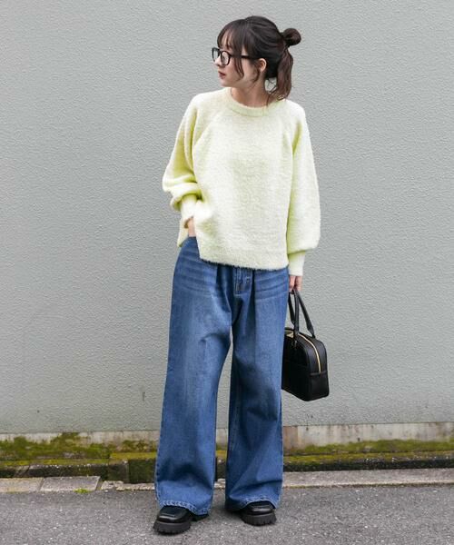 URBAN RESEARCH ITEMS / アーバンリサーチ アイテムズ ニット・セーター | ボリュームスリーブラグランニット | 詳細6