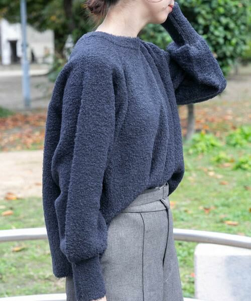 URBAN RESEARCH ITEMS / アーバンリサーチ アイテムズ ニット・セーター | ボリュームスリーブラグランニット | 詳細10
