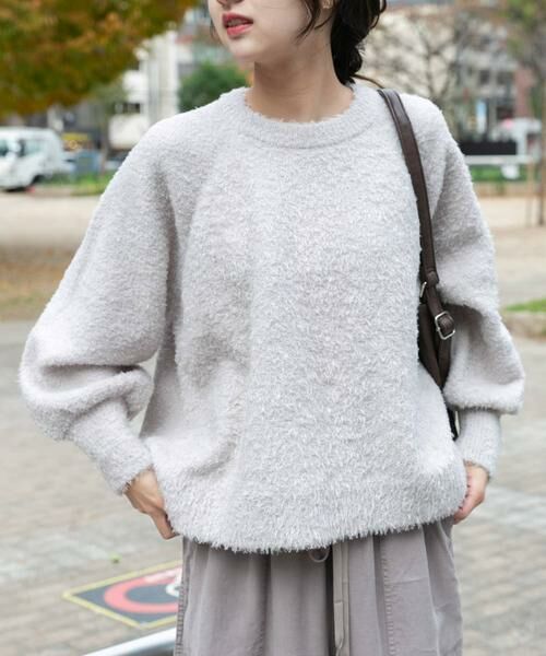 URBAN RESEARCH ITEMS / アーバンリサーチ アイテムズ ニット・セーター | ボリュームスリーブラグランニット | 詳細22