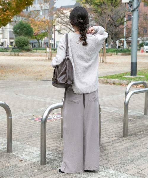 URBAN RESEARCH ITEMS / アーバンリサーチ アイテムズ ニット・セーター | ボリュームスリーブラグランニット | 詳細24