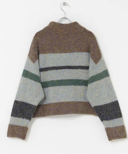 URBAN RESEARCH ITEMS / アーバンリサーチ アイテムズ ニット・セーター | マルチボーダーニット | 詳細9