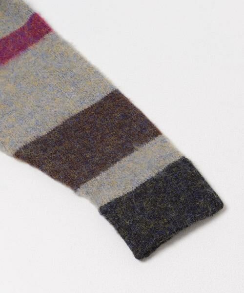 URBAN RESEARCH ITEMS / アーバンリサーチ アイテムズ ニット・セーター | マルチボーダーニット | 詳細18