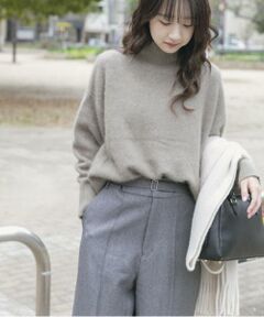 URBAN RESEARCH ITEMS / アーバンリサーチ アイテムズ ニット・セーター | ラクーンハイネックビッグニット