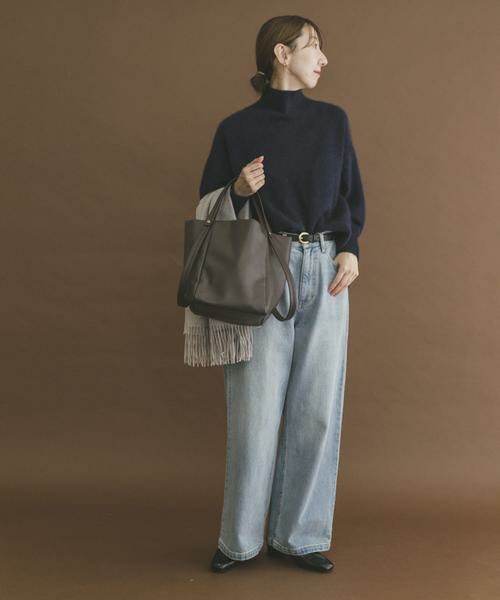 URBAN RESEARCH ITEMS / アーバンリサーチ アイテムズ ニット・セーター | ラクーンハイネックビッグニット | 詳細5