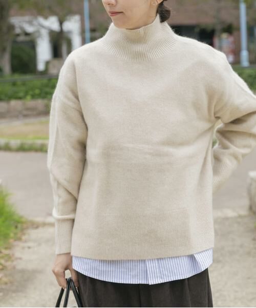 URBAN RESEARCH ITEMS / アーバンリサーチ アイテムズ ニット・セーター | ラクーンハイネックビッグニット | 詳細13