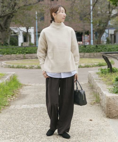 URBAN RESEARCH ITEMS / アーバンリサーチ アイテムズ ニット・セーター | ラクーンハイネックビッグニット | 詳細17