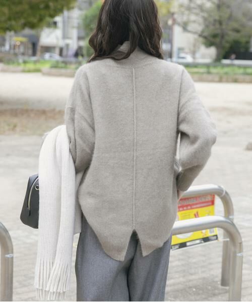 URBAN RESEARCH ITEMS / アーバンリサーチ アイテムズ ニット・セーター | ラクーンハイネックビッグニット | 詳細22