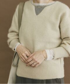 URBAN RESEARCH ITEMS / アーバンリサーチ アイテムズ ニット・セーター | ラクーンキーネックニット