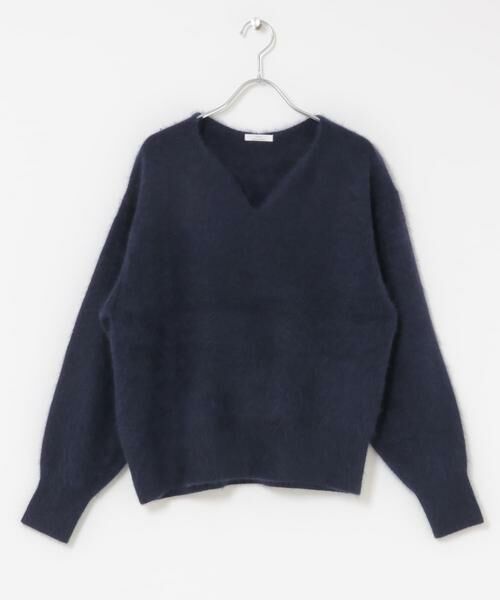 URBAN RESEARCH ITEMS / アーバンリサーチ アイテムズ ニット・セーター | ラクーンキーネックニット | 詳細6