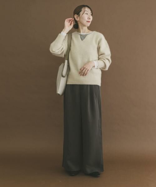 URBAN RESEARCH ITEMS / アーバンリサーチ アイテムズ ニット・セーター | ラクーンキーネックニット | 詳細21