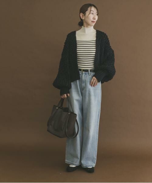 URBAN RESEARCH ITEMS / アーバンリサーチ アイテムズ カーディガン・ボレロ | ウールミックスボリュームカーディガン | 詳細5
