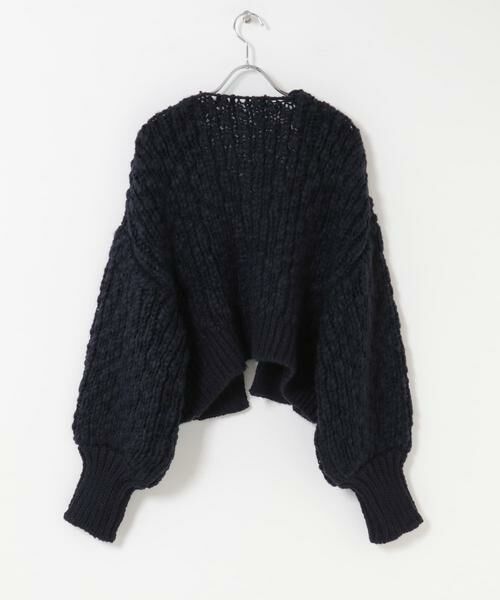 URBAN RESEARCH ITEMS / アーバンリサーチ アイテムズ カーディガン・ボレロ | ウールミックスボリュームカーディガン | 詳細9