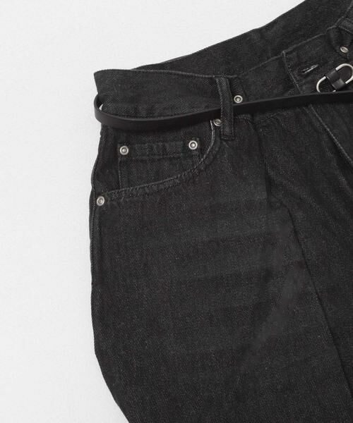 URBAN RESEARCH ITEMS / アーバンリサーチ アイテムズ デニムパンツ | ベルト付ワイドデニム | 詳細17