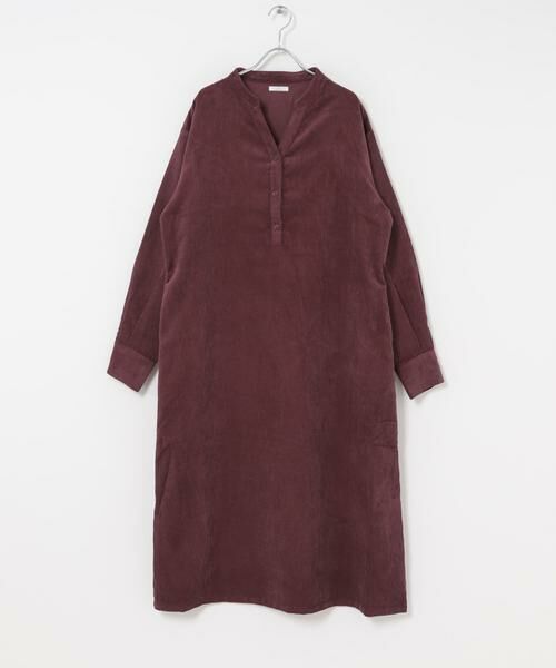 URBAN RESEARCH ITEMS / アーバンリサーチ アイテムズ ワンピース | ライトコーデュロイスキッパーワンピース | 詳細5