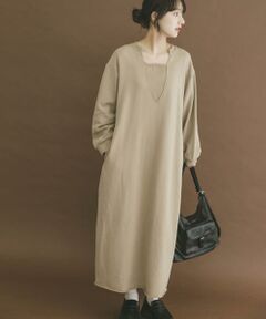 URBAN RESEARCH ITEMS / アーバンリサーチ アイテムズ ワンピース | スウェットロングスリーブワンピース