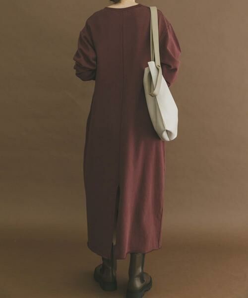 URBAN RESEARCH ITEMS / アーバンリサーチ アイテムズ ワンピース | スウェットロングスリーブワンピース | 詳細3