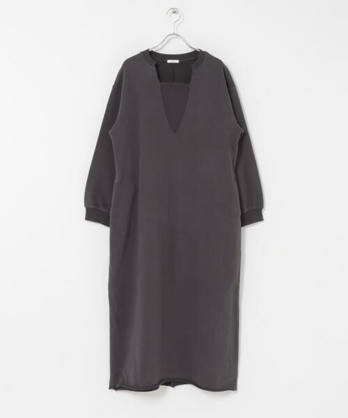 URBAN RESEARCH ITEMS / アーバンリサーチ アイテムズ ワンピース | スウェットロングスリーブワンピース | 詳細17