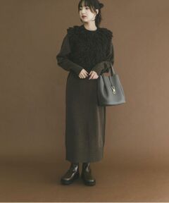 URBAN RESEARCH ITEMS / アーバンリサーチ アイテムズ ワンピース | ループニットベストセットワンピース